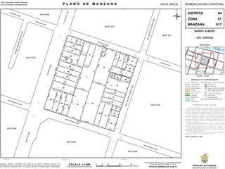Foto 2 de VENTA TERRENO 604 M2  APTO DESARROLLO  RINDE 2000 M2 Bº ALBERDI ZONA C2 PB 7