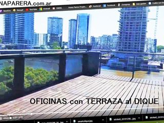 Foto 1 de ALQUILER Oficinas AL DIQUE A. MOREAU JUSTO  1930 DOCK 18 1320m2 RETASADA