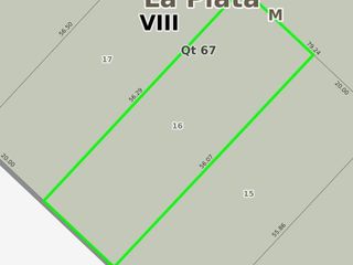 Foto 35 de Terreno en venta - 20 x 56mts - 1123mts2 - El Rodeo, Abasto, La Plata