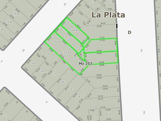 Foto 1 de Importantes lotes en venta La Plata centro Diagonal 74 y 41 con salida a dos calles, entre 4 y 5