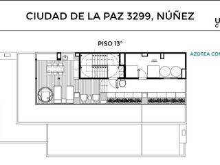Foto 13 de Departamento 2 Ambientes en venta con balcón - Nuñez