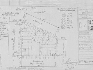 Foto 4 de Terreno - En limite Almagro y Palermo, mide 8.65 x 26 mts, apto para 1201 m2 vendibles y 5 cocheras