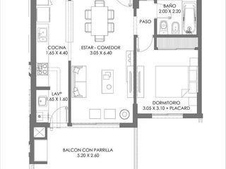 Foto 14 de Departamento de 2 ambientes en venta en Bernal, Klover Plaza. Amenities