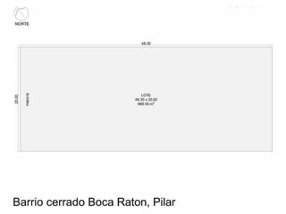 Foto 12 de Terreno en venta - 966Mts2 - Pilar