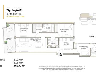 Foto 35 de Departamento 4 Ambientes a Estrenar en Venta en Almagro/Balvanera