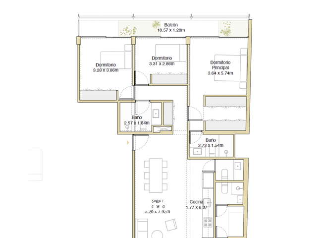 Departamento en Venta en Miraflores - Ansicht 5