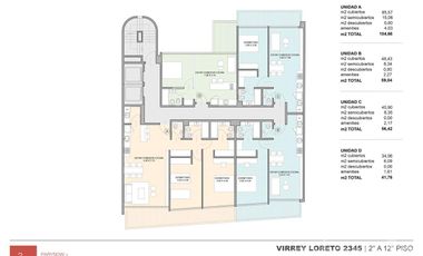 Apartamento en Venta en Belgrano