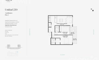 Apartamento en Venta en Nuñez