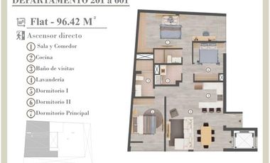 Departamento en Venta en Miraflores - Widok 3