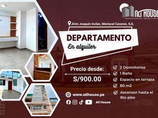 Departamento en Alquiler en San Juan de Lurigancho