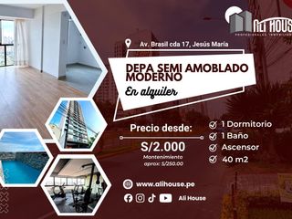 Departamento en Alquiler en Jesús María