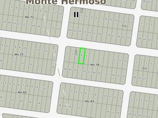 Terreno en venta - 385Mts2 - Monte Hermoso