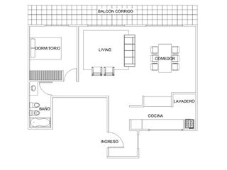 Departamento en venta - 1 dormitorio 1 baño - 75mts2 - La Plata
