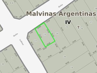 Terreno en venta - 215Mts2 - Tortuguitas, Malvinas Argentinas