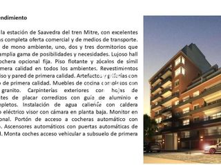 Departamento en venta de 1 dormitorio en Saavedra