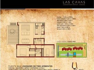 Foto 2 de DEPARTAMENTO VENTA CANNING LAS CAVAS