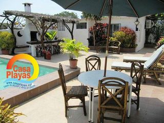 Foto 4 de Casa de Alquiler en Playas con piscina para 16 personas