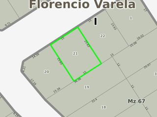 Terrenos en venta - 300Mts2 - Florencio Varela