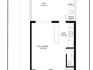Dúplex en venta - 2 Dormitorios 1 Baño - Cochera - 83 mts2 - Los Hornos, La Plata