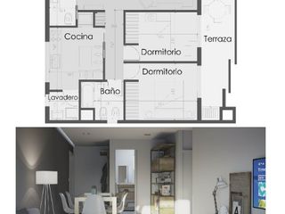 Foto 6 de Departamento en venta en Ciudadela