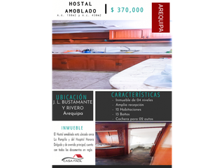 Foto 4 de ¡¡¡VENTA!!! HOSTAL AMOBLADO EN ADEPA - J. L. BUSTAMANTE Y RIVERO