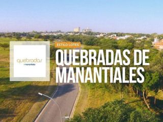 VENTA LOTE QUEBRADAS DE MANANTIALES APTO DUPLEX