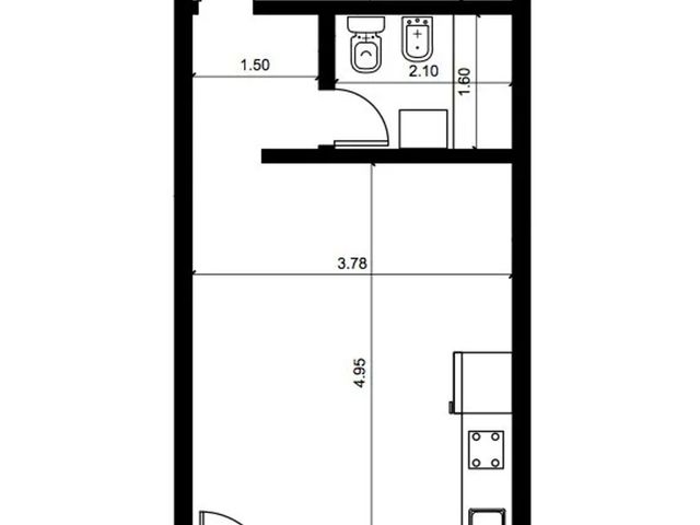 Venta de Departamento de 1 dormitorio en Escobar
