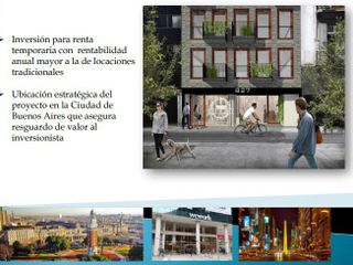 Monoambiente  en Venta a estrenar - Esmeralda Suites - Plaza San Martin - Buenos Aires Centro -