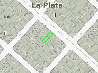 Terreno en venta - 360mts2 totales - La Plata