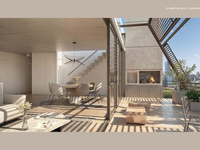 Departamento Monoambiente - Aura Nuñez