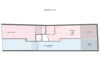 Venta Duplex 2 ambientes con terraza propia en Come to live Uriburu