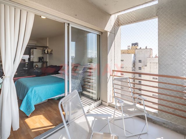Venta depto monoambiente balcón terraza paternal