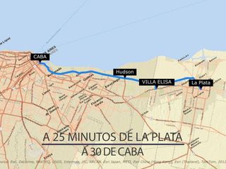 Terreno en venta - 1026 mts2 - Villa Elisa [FINANCIADO]
