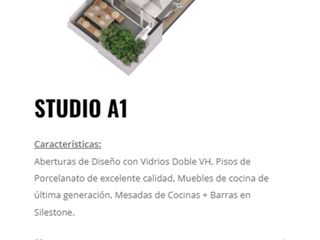 Venta Nuñez Depto.2 amb gran balcón c/parrilla
