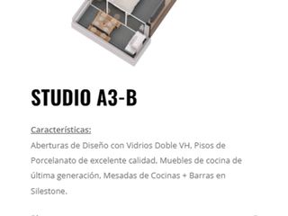 Venta Nuñez Depto.2 amb gran balcón c/parrilla