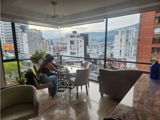Rento Departamento Amoblado Edificio de Lujo Gonzalez Suarez Quito