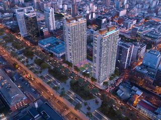 Loft  divisible con cochera en Venta , piso 31 en Quartier Del Bajo Torre 2.
