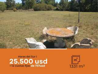 Terreno en venta - 1331mts2 - Haras Del Sur I [FINANCIADO]