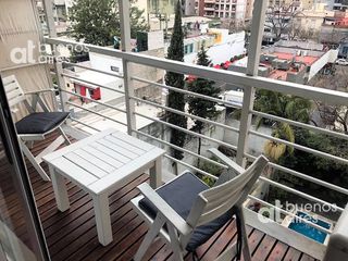 Palermo Soho. Departamento con balcón y amenities en alquiler temporario.