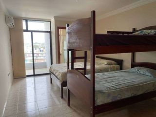 Foto 13 de Alquiler de departamento en Manta amoblado con vista al mar, para más información al 099321----, contrato mínimo un año