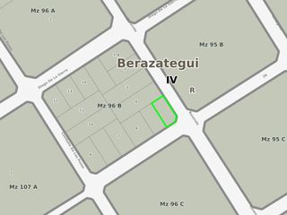 Terreno venta - 334mts2 totales - Berazategui