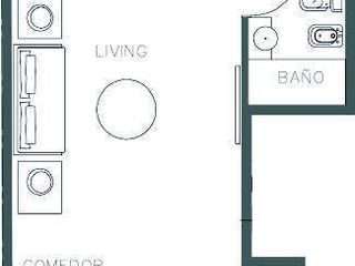 Venta Departamento 1 amb a Estrenar  - Coghlan