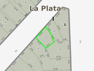 Terreno en venta - 129Mts2 - La Plata