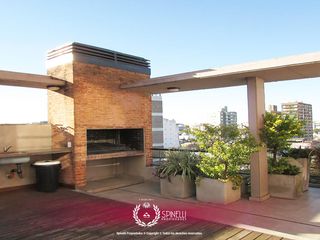 3AMB nuevo fte 2 balcones · 60m² · muebles! AA! heladera! cama! parr! amenities!