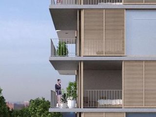 Departamento  Monoambiente con  balcon piso 3  Frente - Nuñez