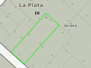 Terreno en venta - 850mts2 - Abasto, La Plata