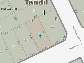 Terreno en Tandil Uspallata al 400 Tandil