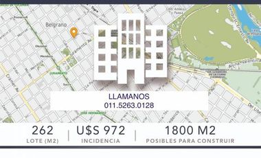 Terreno en Venta en Belgrano