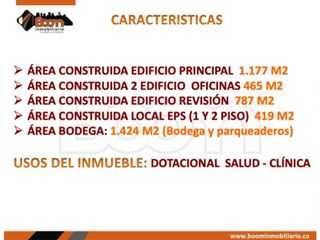 Foto 2 de VENTA EN CALI  INMUEBLE 4.433 M2 OFICINAS + COMERCIO + BODEGA