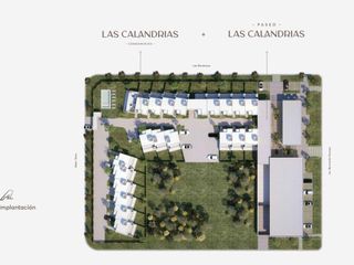 Venta casa en condominios Las Calandrías con dos dormitorios, jardín y amenities. Funes, Rosario
